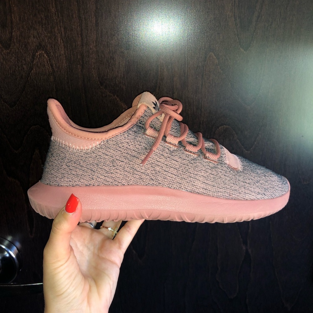 Adidas Tubular Shadow Shoes PINK and almost NEW